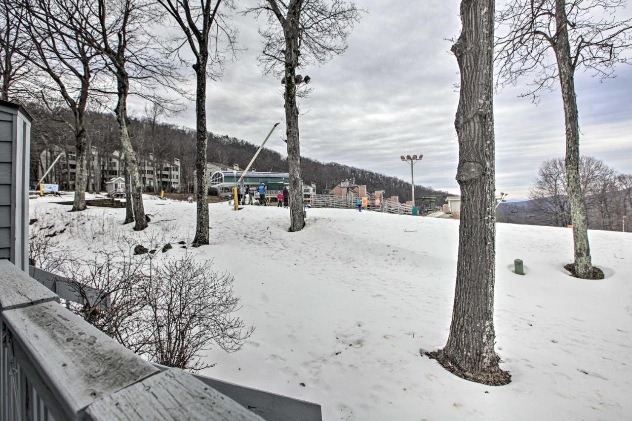 Cozy Couples Getaway Ski-In, Ski-Out Condo! Mount Torry Furnace 外观 照片